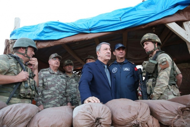 Milli Savunma Bakanı Hulusi Akar, Göreve Sıfır Noktasında Başladı