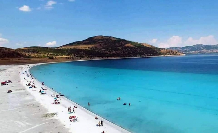 Turizmcilerin Rotası, Türkiye’nin Maldivleri Salda Gölü’ne Döndü