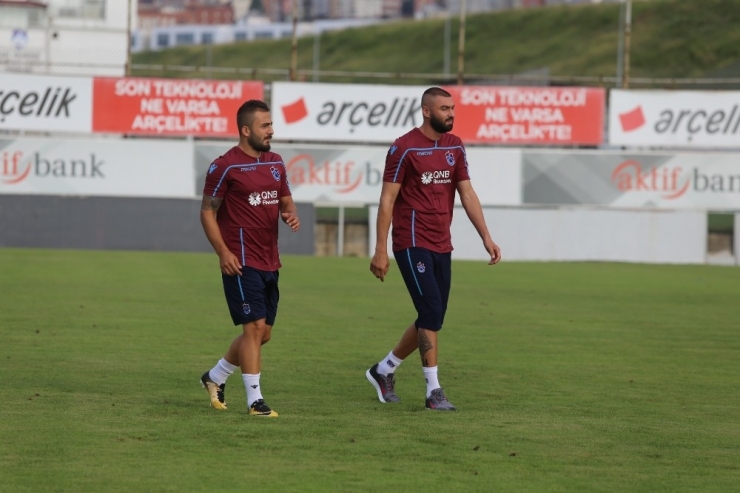 Trabzonspor’un Yeni Transferi Majid Hossein Takımla Antrenmana Çıktı