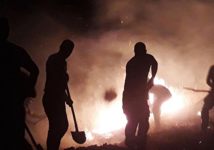 Gürcistan-ermenistan Sınırındaki Yangın Söndürülemiyor