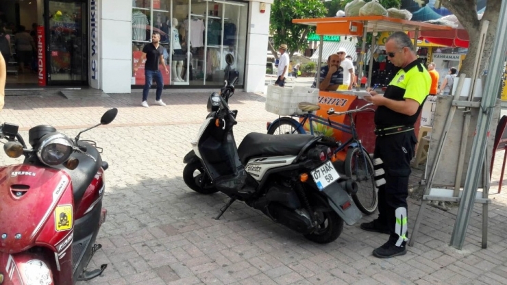 Polisten Motosiklet Denetimi