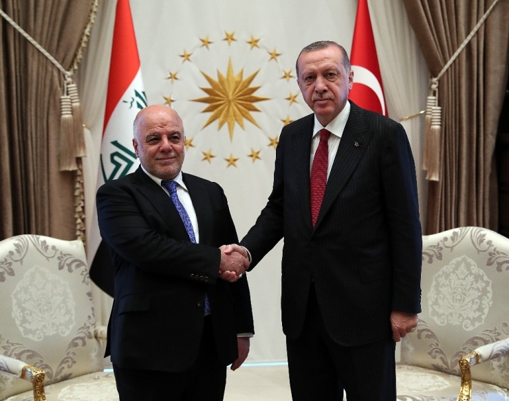 Cumhurbaşkanı Erdoğan, Irak Başbakanı İbadi’yi Kabul Etti