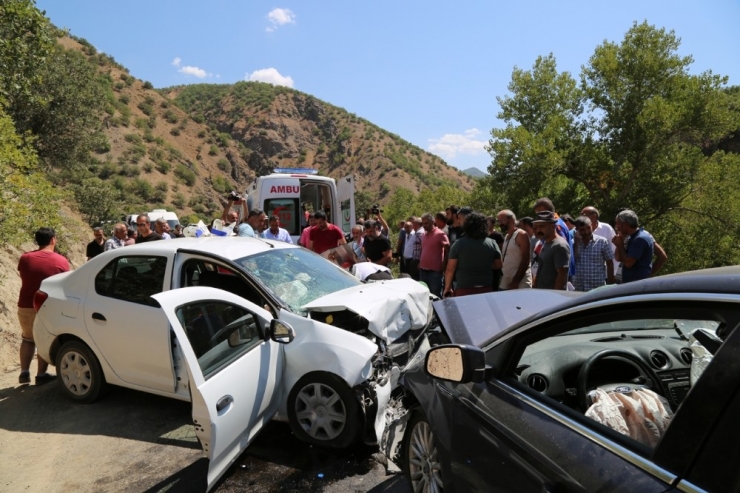 Tunceli’de Trafik Kazası: 1 Ölü, 7 Yaralı