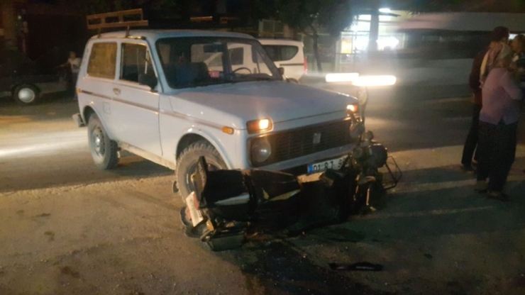 Kozan’da Trafik Kazası: 1 Yaralı