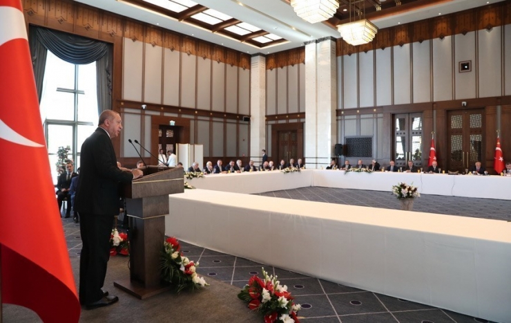 Başkan Karaosmanoğlu, Cumhurbaşkanı Erdoğan’a Konuk Oldu
