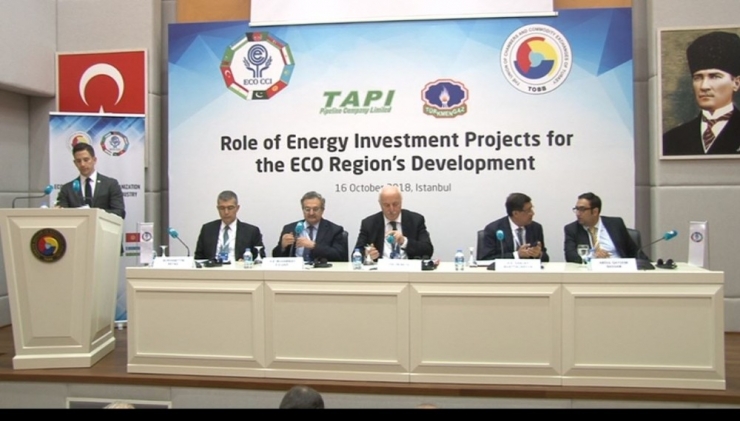Türkmenistan Ve Eit Bölgesindeki Enerji Projeleri Ele Alındı