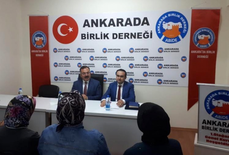 "Ankara’da Birlik Sohbetleri" Başladı