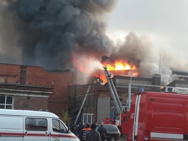 Rusya’da Elektrik Santralinde Yangın: 1 İtfaiyeci Öldü