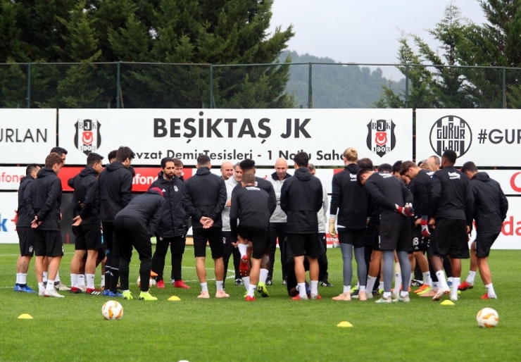 Beşiktaş’ta Genk Maçı Hazırlıkları Sürdü