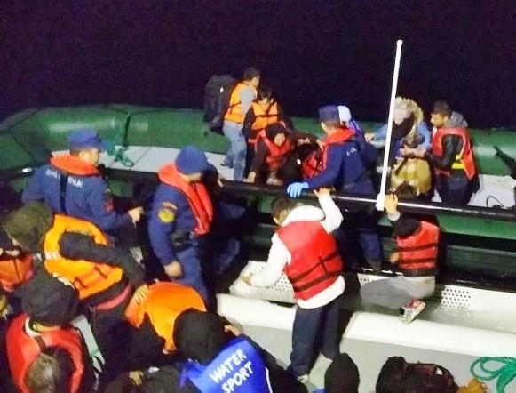 Çanakkale’de 29 Mülteci Yakalandı