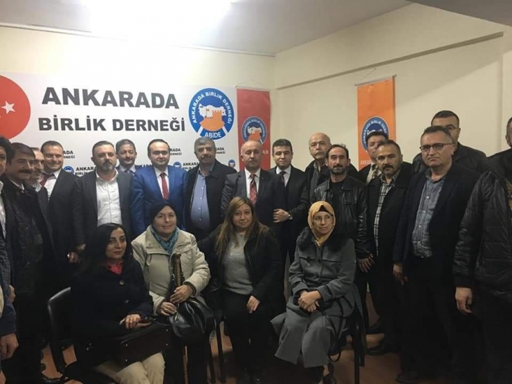 Sincan Belediye Başkanı Ercan, Ankara’da Birlik Sohbetleri’nin Konuğu Oldu