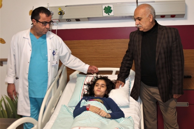 10 Yaşındaki "Buse" 6’ıncı Hastanede Sağlığına Kavuştu