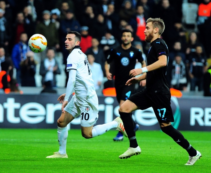 Uefa Avrupa Ligi: Beşiktaş: 0 - Malmö: 0 (İlk Yarı)