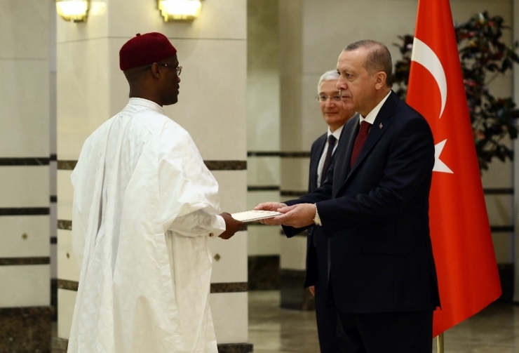 Cumhurbaşkanı Erdoğan, Çad Büyükelçisini Kabul Etti