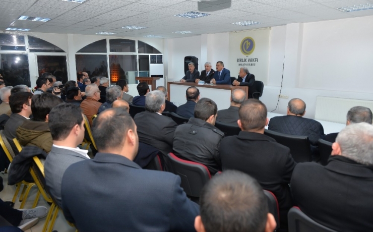 Başkan Gürkan, İrfan Akademisinin Konuğu Oldu