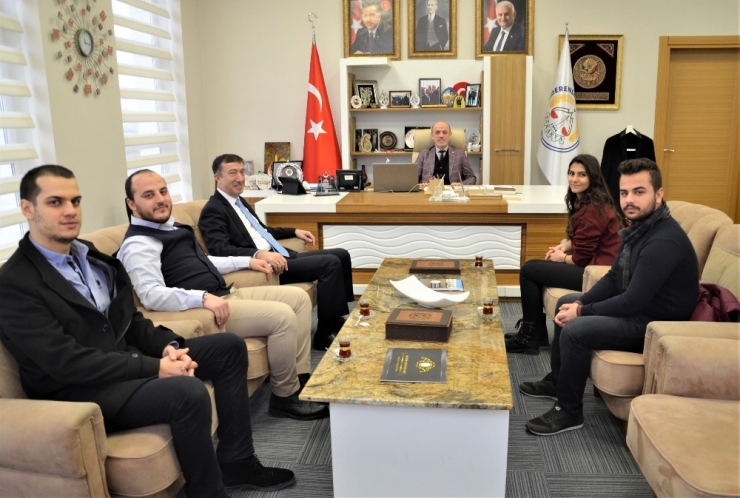 Öğrenci Meclisi Başkanı Kılın’dan Başkan Öztürk’e Teşekkür Ziyareti