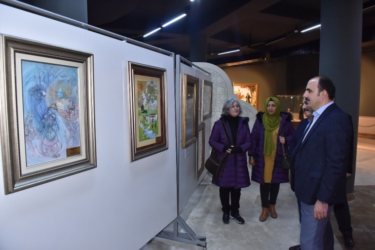 Başkan Altay, İslam Sanatları Sergisini İnceledi