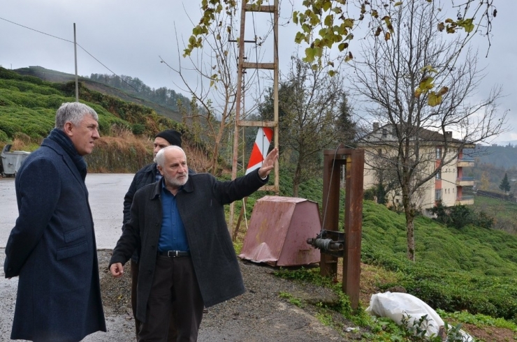 Başkan Sarıalioğlu, Serince Mahallesinde İncelemelerde Bulundu