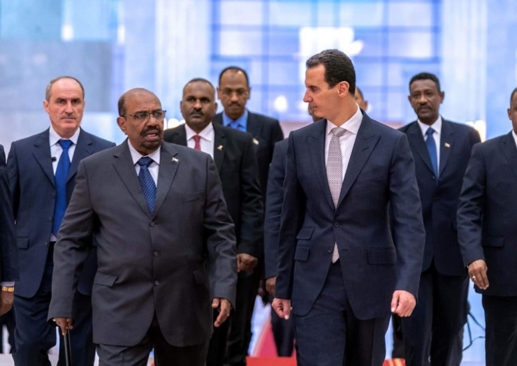 Suriye Cumhurbaşkanı Esad, Sudan Cumhurbaşkanı Ömer El-beşir İle Görüştü