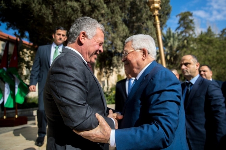 Filistin Devlet Başkanı Abbas, Ürdün Kralı İle Görüştü