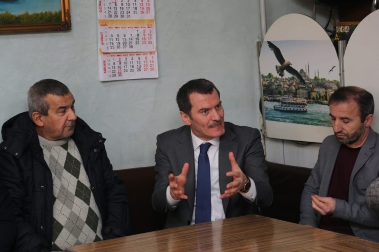 Ak Parti Zeytinburnu Belediye Başkan Adayı Ömer Arısoy’dan Esnaf Ziyareti