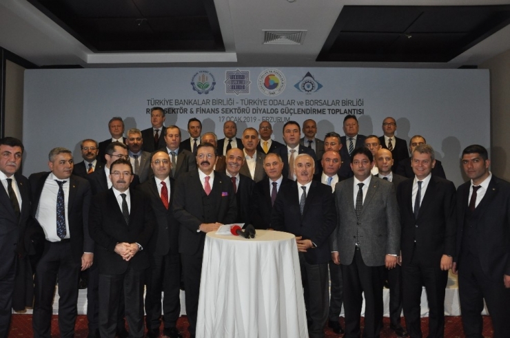 Reel Sektör Ve Finans Sektörü Diyalog Güçlendirme Toplantısının 12.si Erzurum’da Gerçekleştirildi