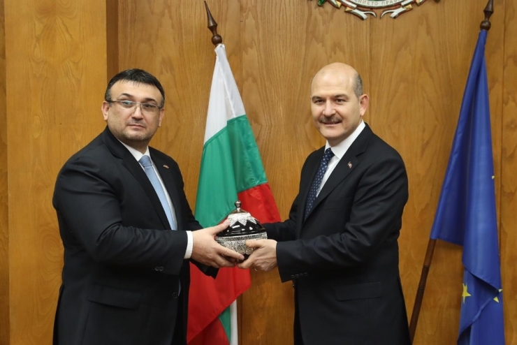 İçişleri Bakanı Soylu, Bulgar Mevkidaşıyla Görüştü