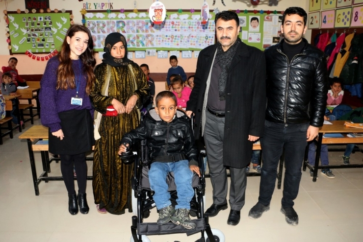 Şanlıurfalı Küçük Ahmet’in Tekerlekli Sandalye Sevinci
