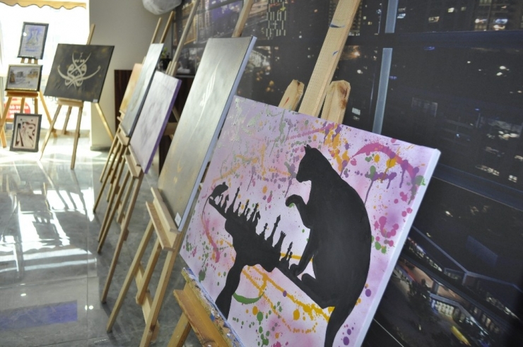 Siverek’te Genç Girişimci Sanat Ve Hobi Atölyesi Açtı