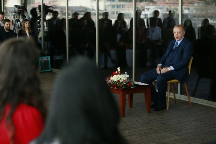 Cumhurbaşkanı Erdoğan: "Ankara’ya 55 Bin Kişilik Bir Stadyum Düşünüyoruz"