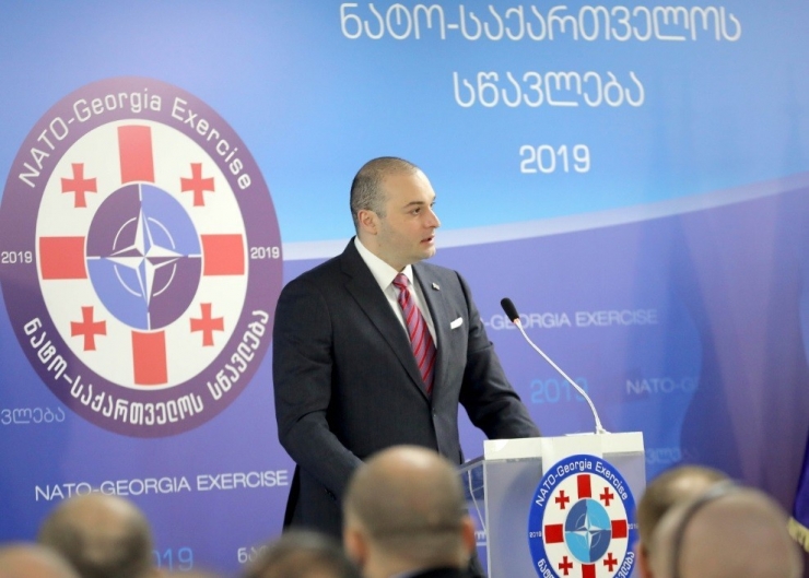 Nato-gürcistan Eğitim Tatbikatı’nı Diplomatlar Ziyaret Etti