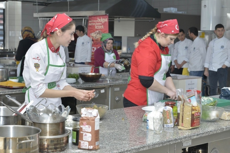 Kmü’de, Yöresel Yemek Yarışması Düzenlendi
