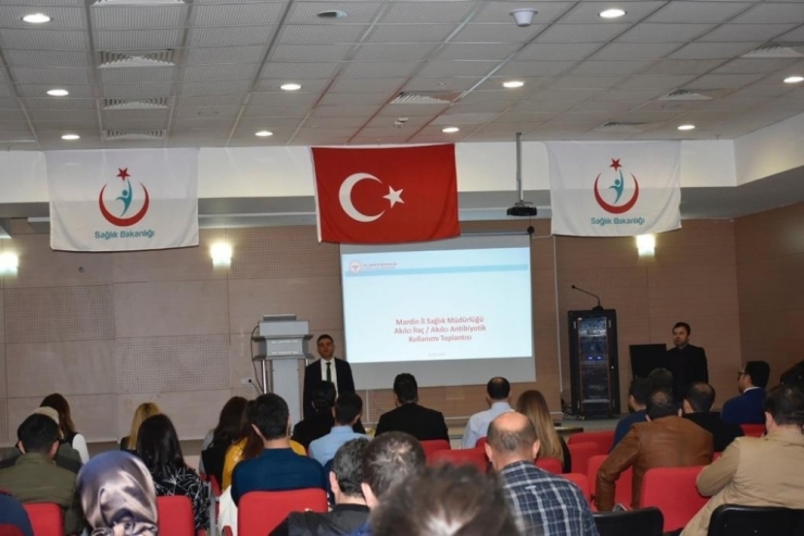 Mardin’de Sağlık Personellerine Akılcı İlaç Kullanımı Anlatıldı