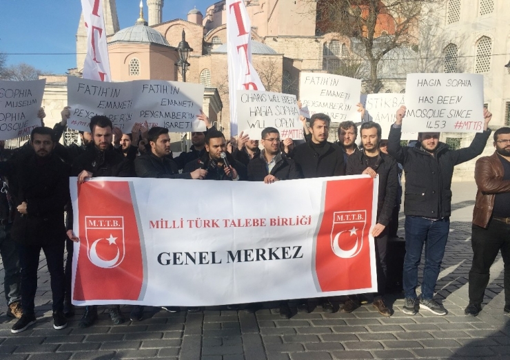 Erdoğan’ın Ayasofya İle İlgili Sözlerine Milli Türk Talebe Birliği’nden Tam Destek