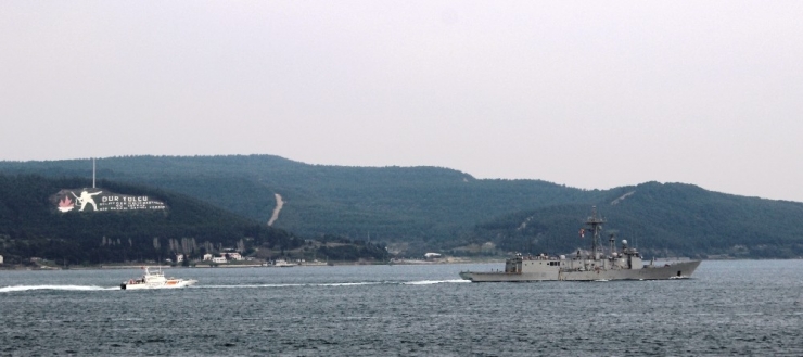 Nato’ya Bağlı Savaş Gemileri Çanakkale Boğazı’ndan Geçti