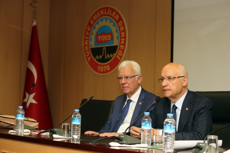 Başkan Yaşar’dan Türkiye Emekliler Derneğine Ziyaret
