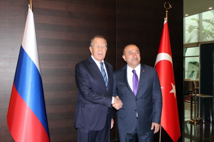 Bakan Çavuşoğlu, Rus Mevkidaşı Lavrov İle Antalya’da Bir Araya Geldi