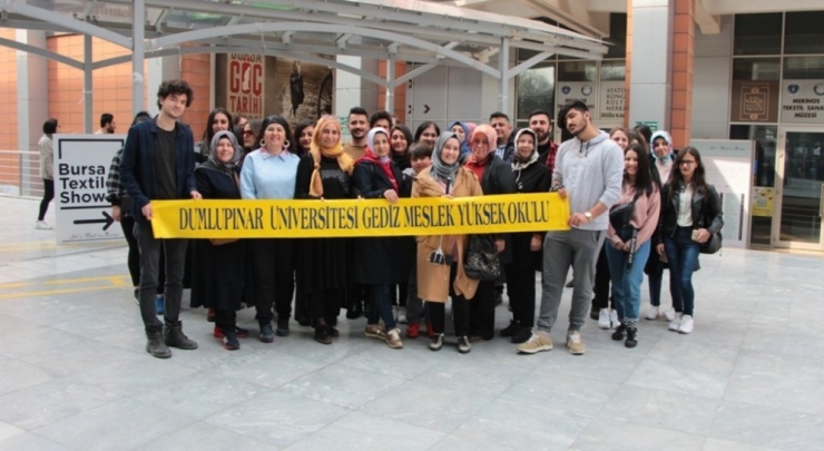 Gediz Myo Öğrencileri Bursa Tekstil Fuarında
