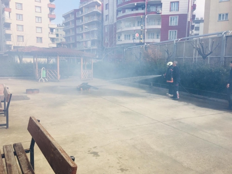Siirt’te Yangın Tatbikatı Yapıldı