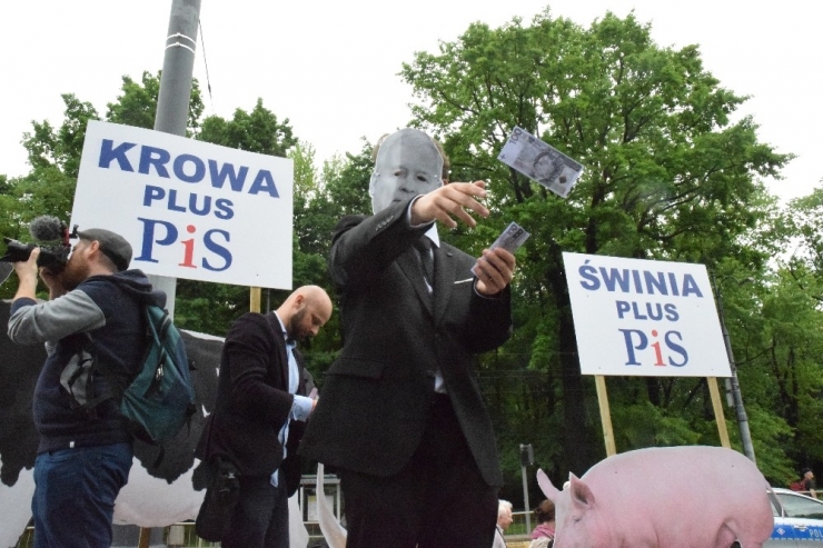 Polonya’da Muhalefet Partilerinden “Polonya’nın Yeri Avrupa” Yürüyüşü