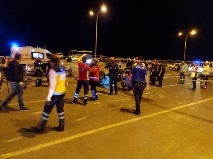Kahramanmaraş’ta Trafik Kazası: 1 Ağır 5 Yaralı