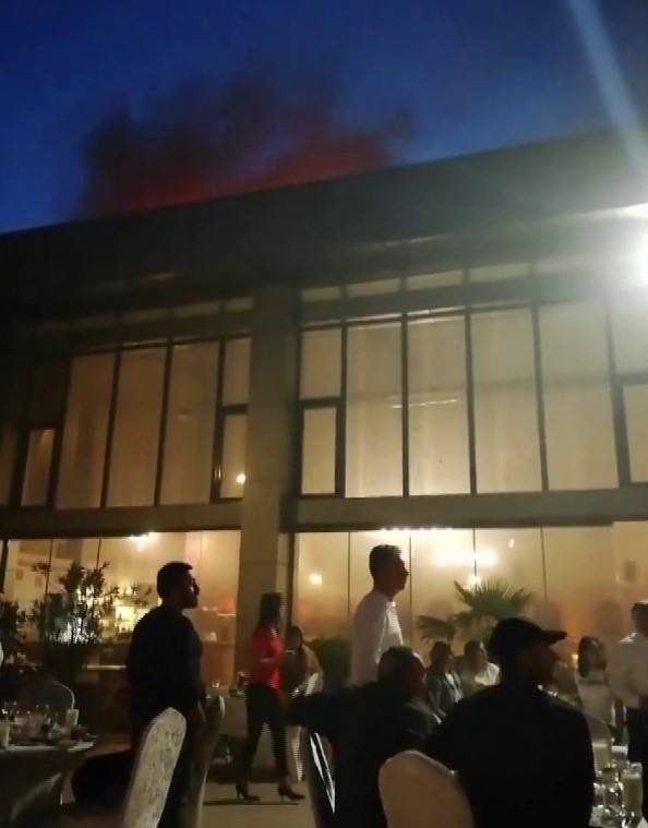 Şirehan Otel’de İftar Vakti Çıkan Yangın Korkuttu