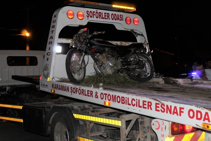 Karaman’da Motosiklet Kazası: 1’i Ağır 2 Yaralı