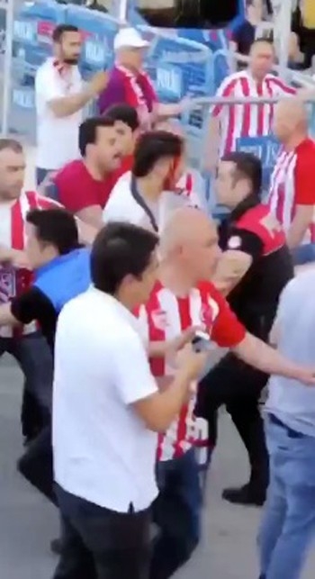 Ergene Velimeşespor - Nevşehir Belediyespor Maçı Sonrası Arbede Çıktı