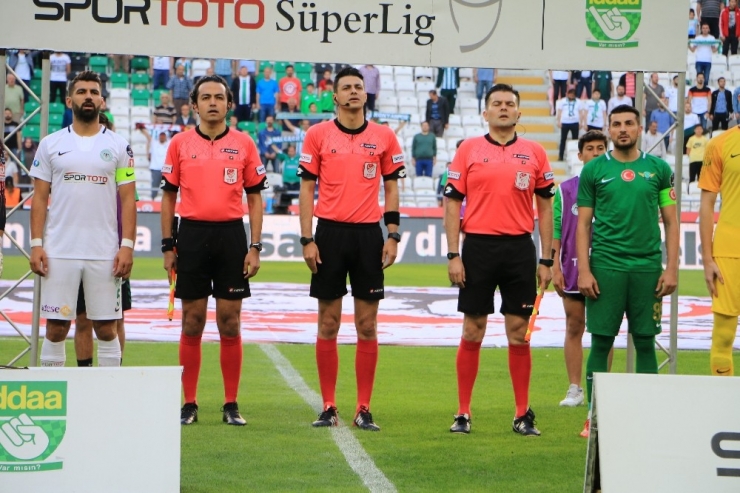 Spor Toto Süper Lig: Konyaspor: 0 - Akhisarspor: 0 (İlk Yarı)