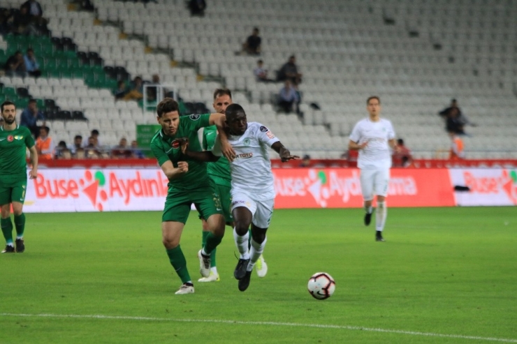 Spor Toto Süper Lig: Konyaspor: 0 - Akhisarspor: 0 (Maç Sonucu)