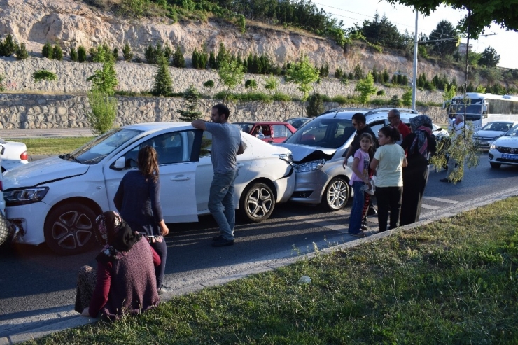 Malatya’da Zincirleme Trafik Kazası
