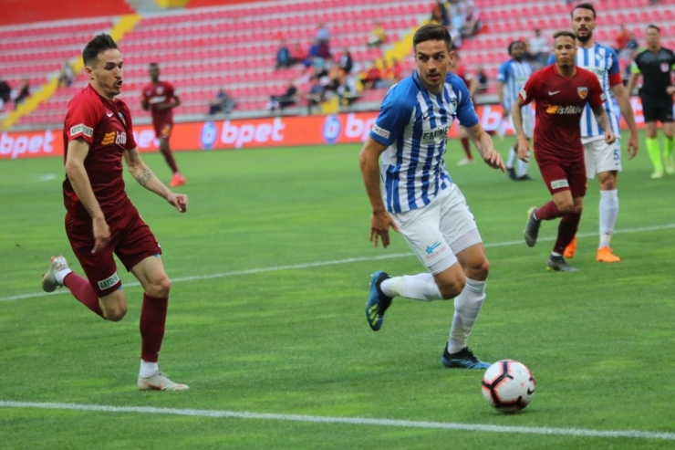 Spor Toto Süper Lig: İstikbal Mobilya Kayserispor: 0 - Bb Erzurumspor: 2 (İlk Yarı)