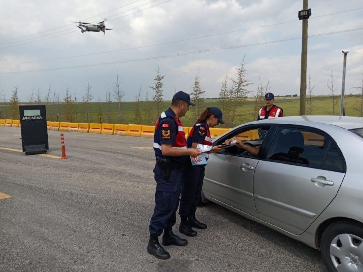 Eskişehir’de Drone İle Trafik Denetimi