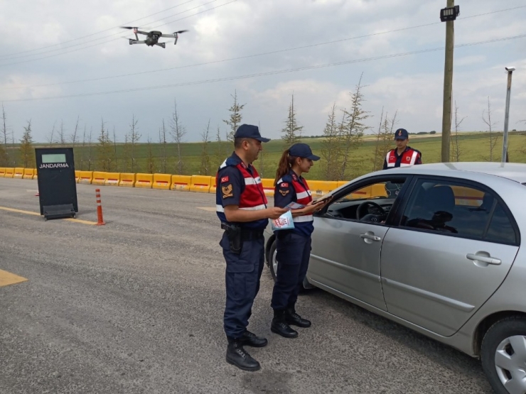 Eskişehir’de Drone İle Trafik Denetimi